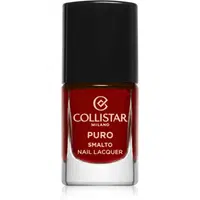 Collistar Puro Long-Lasting Nail Lacquer dlouhotrvající lak na nehty odstín 111 Rosso Milano 10 ml