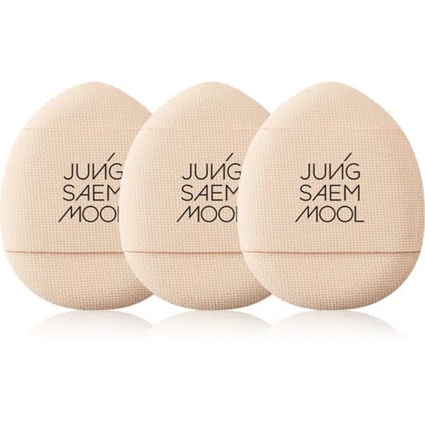 JUNG SAEM MOOL Skinny-Tap Puff precizní houbička na make-up 3 ks