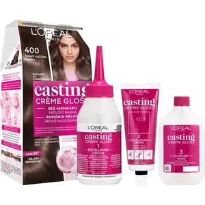 L’Oréal Paris Casting Creme Gloss barva na vlasy odstín 400 Dark Brown 1 ks