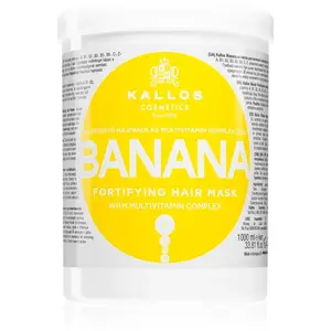 Kallos KJMN Professional Banana posilující maska s multivitamínovým komplexem 1000 ml