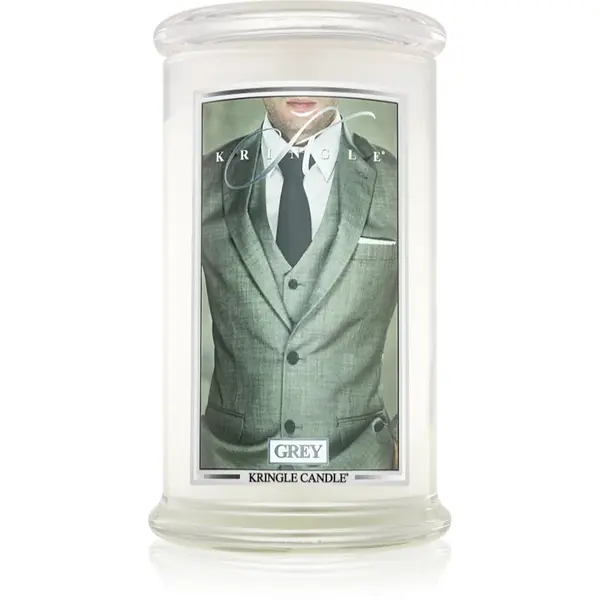 Kringle Candle Grey vonná svíčka 624 g