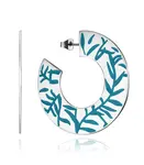 Viceroy Výrazné oceľové náušnice kruhy Chic 75272E01000