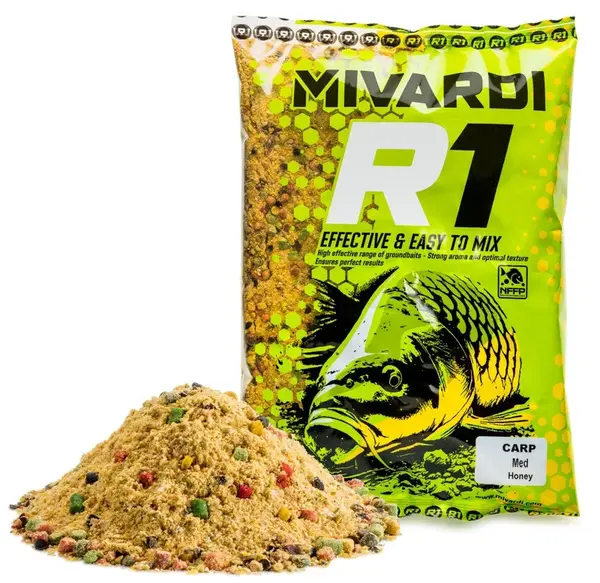 Mivardi krmítková zmes r1 carp 950 g - med