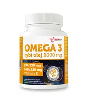 Nutricius Omega 3 Rybí olej 1000 mg EPA 330 mg / DHA 220 mg 150 kapsúl