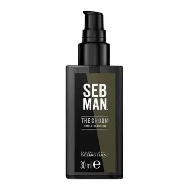 Sebastian Professional Olej na vlasy a fúzy SEB MAN The Groom (Hair & Beard Oil) 30 ml