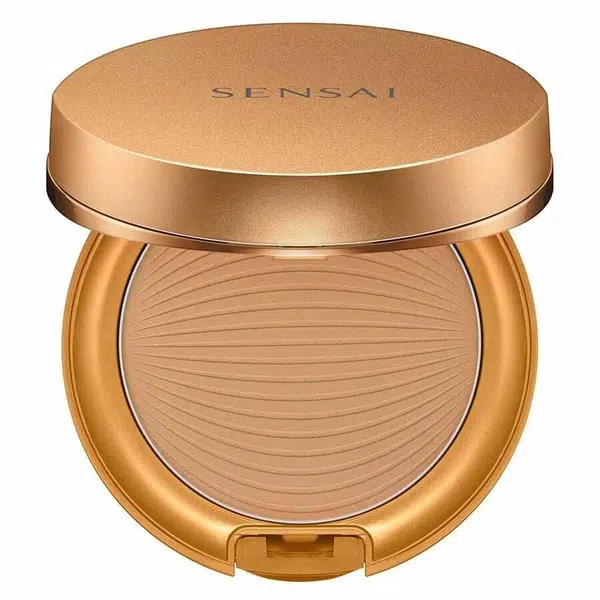 Sensai Vodeodolný púder Silky Bronze (Natural Veil Compact) 8,5 g SC03 Medium