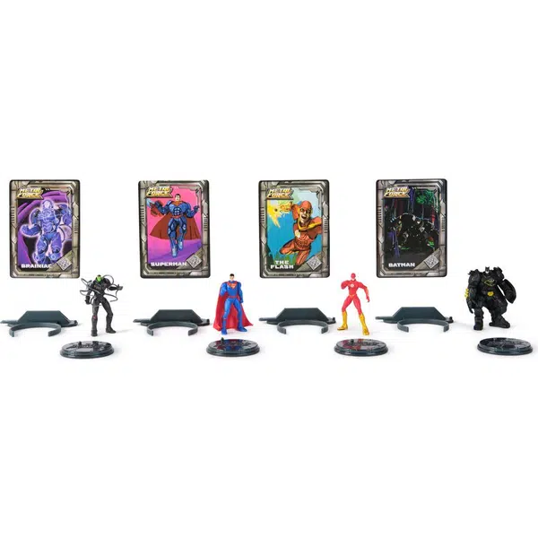 DC Metal force multibalenie figúrok 5 cm s podstavcom