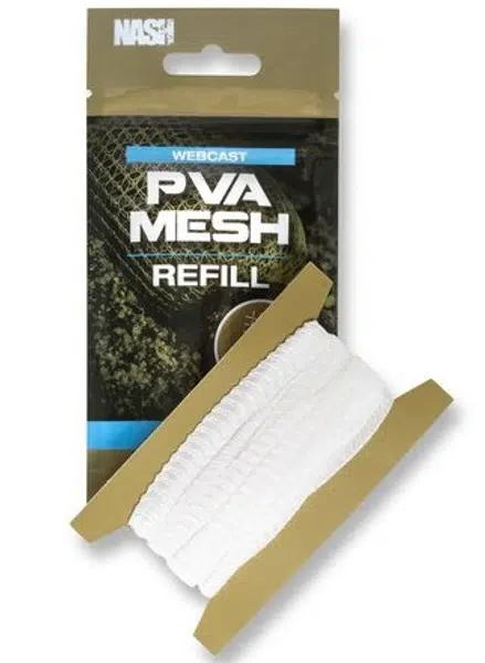 Nash náhradná pva pančucha webcast ultra weave pva refill 3 m - narrow / priemer 23 mm slow melt