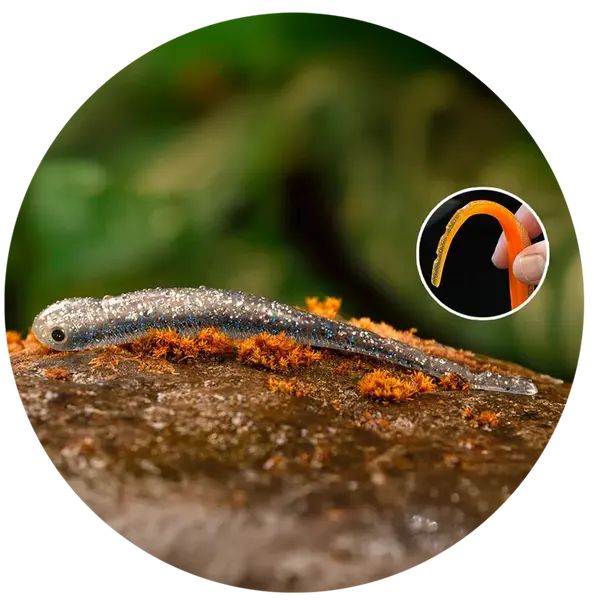 Redbass smáček big snake super natur - 15,5 cm 11 g