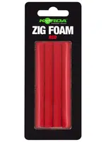 Korda pěnové válečky zig foam - červená