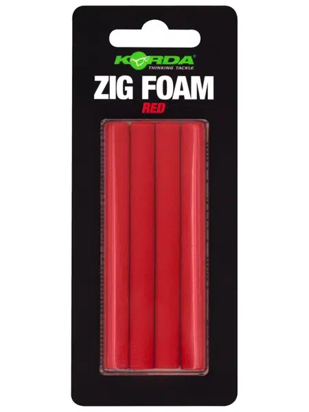 Korda pěnové válečky zig foam - červená
