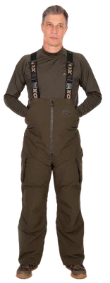 Fox kalhoty khaki sherpa tec sallopettes - m