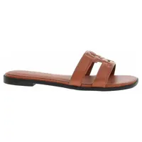 Dámské pantofle Tommy Hilfiger FW0FW08671 GPA Cinnamon Bark 40