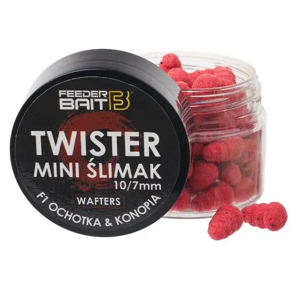 Feederbait twister mini šlimak wafters 10/7 mm 25 ml - f1- patentka/konopí