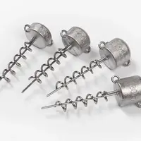 Fox rage jigová hlava super screw bullet jig heads 3 ks - 25 g