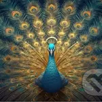 Dřevěné puzzle Páv A3