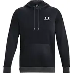 Under Armour ESSENTIAL FLEECE Pánská mikina, černá, velikost M