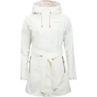 FUNDANGO REGINA II Dámský jarní kabát, bílá, velikost