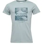 Columbia CSC SEASONAL LOGO TEE Pánské triko, světle modrá, velikost