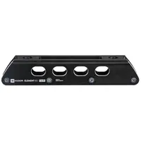 Powerslide KIZER ELEMENT 80 BLACK Rám na brusle, černá, velikost