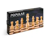 POPULAR KING'S CHESS Šachy, mix, velikost