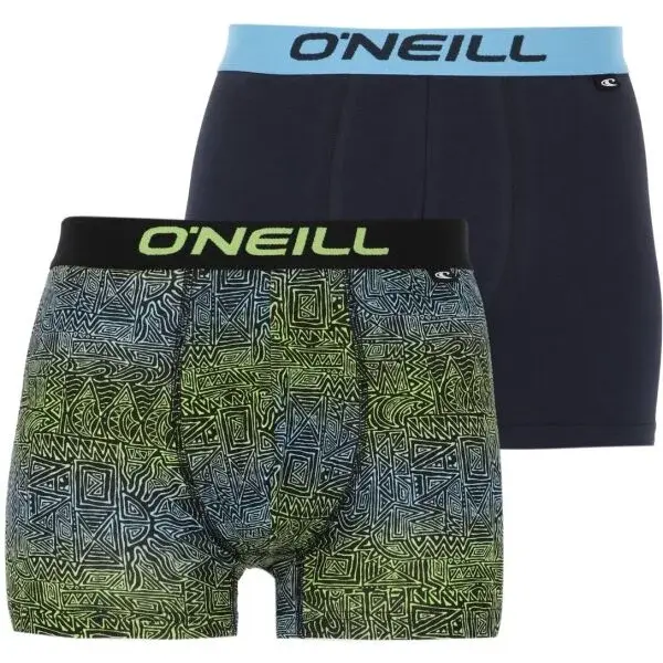 O'Neill BOXERSHORTS 2-PACK Pánské boxerky, zelená, velikost