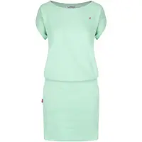 LOAP ABLEMELA Dámské šaty, světle zelená, velikost