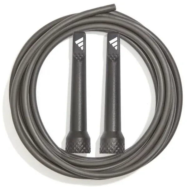 adidas ESSENTIAL SKIPPING ROPE Švihadlo, tmavě šedá, velikost