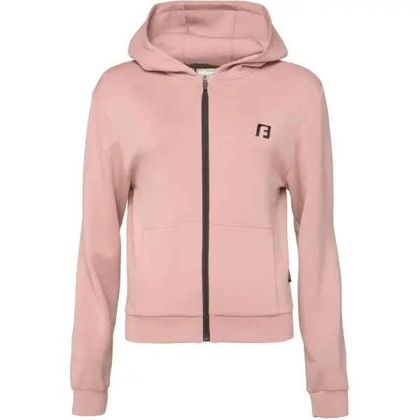 Fitforce THESSIE Dámská fitness mikina, růžová, velikost