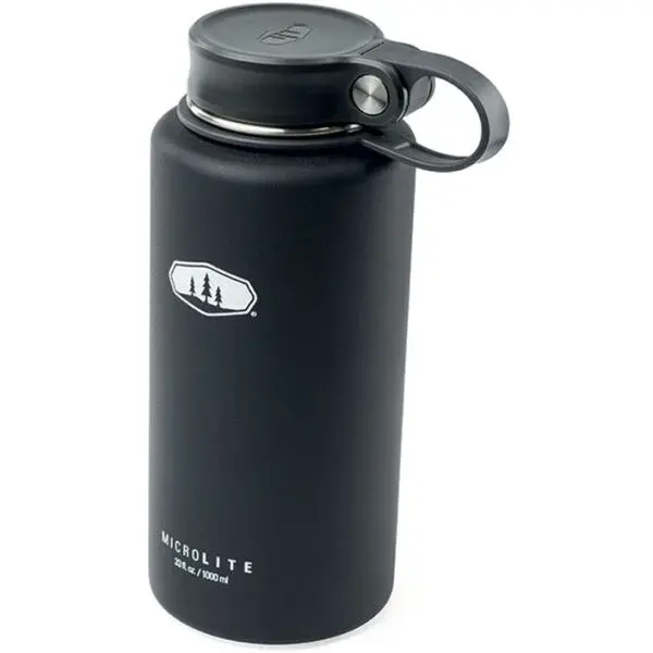 GSI Outdoors MICROLITE 1000 Termo láhev, černá, velikost 1 L