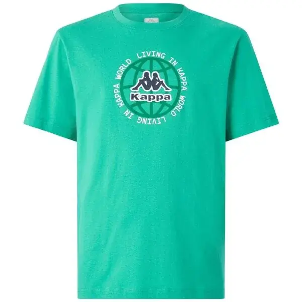 Kappa LOGO GUNNO Pánske tričko, zelená, veľkosť