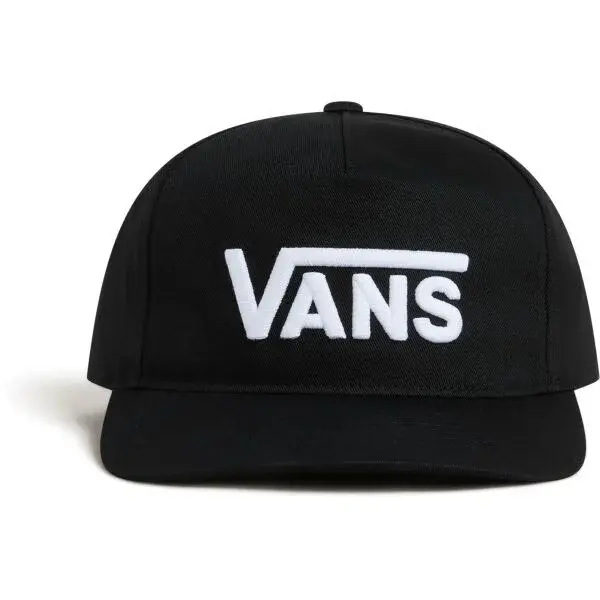 Vans M DROP V LOGO SNAPBACK Pánská kšiltovka, černá, velikost