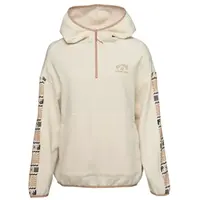 Billabong SURF ADVENTURE HOODIE Dámská mikina, bílá, velikost M
