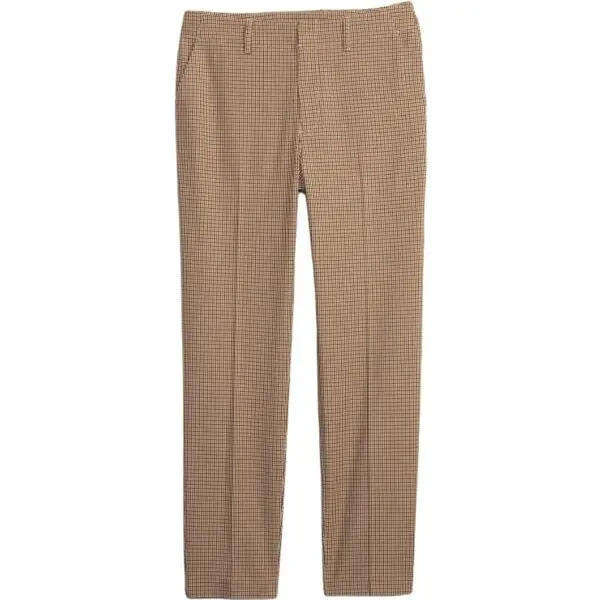 GAP SUITING DOWNTOWN Dámské kalhoty, hnědá, velikost