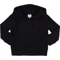 GAP V-LOGO Dětská mikina, černá, velikost 4T
