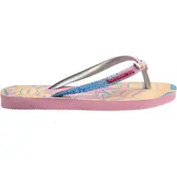 HAVAIANAS KIDS SLIM GLITTER TRENDY Dívčí žabky, růžová, velikost 33/34