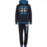 Lewro YAMIN Chlapecká tepláková souprava, černá, velikost 116-122