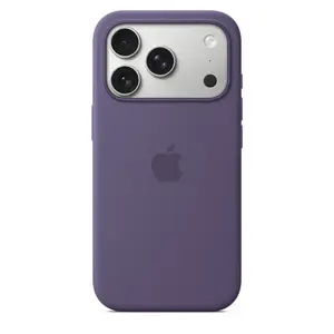 Originální kryt Silicone Case with MagSafe pro Apple iPhone 17 Pro, purple fog