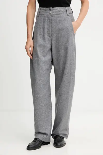 Kalhoty s příměsí vlny BOSS Telarana