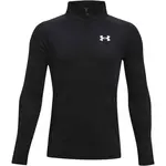 Under Armour TECH 2.0 1/2 ZIP Chlapecké triko s dlouhým rukávem, černá, velikost L