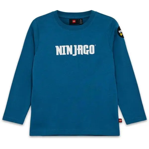 LEGO&reg; kidswear LWTANO 614 Chlapecké tričko s dlouhým rukávem, modrá, velikost