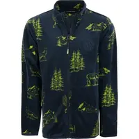 ALPINE PRO MRAHO Dětská funkční mikina, tmavě modrá, velikost 140-146