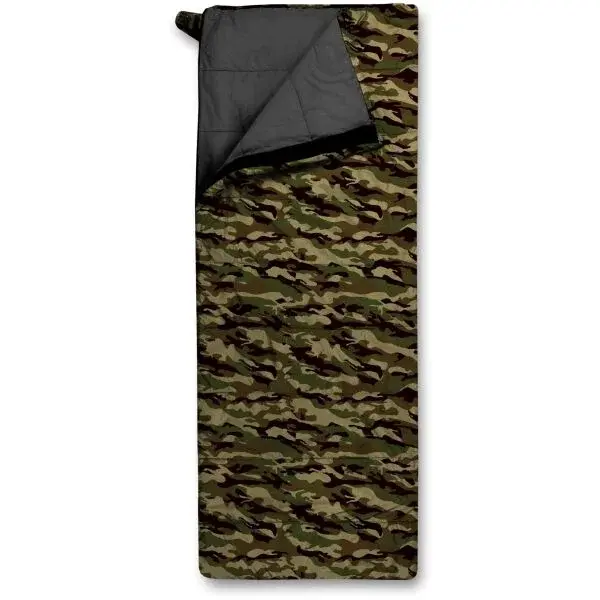TRIMM TRAVEL Dekový spací pytel, černá, velikost 220 cm - pravý zip