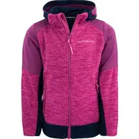 ALPINE PRO LERFO Dívčí outdoorová mikina, růžová, velikost 104-110