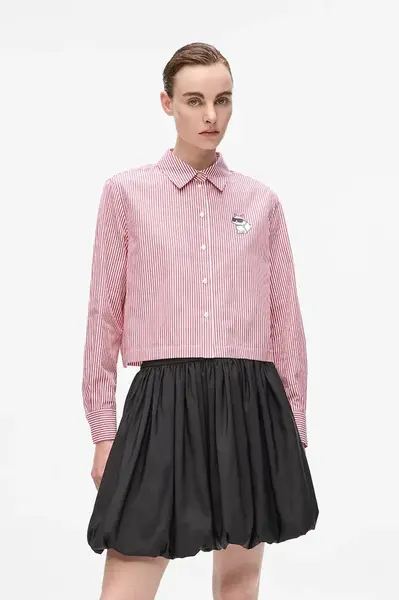 Bavlněná košile Karl Lagerfeld IKON