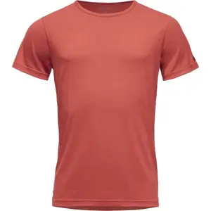 Devold BREEZE MERINO 150 T-SHIRT Pánské triko, červená, velikost
