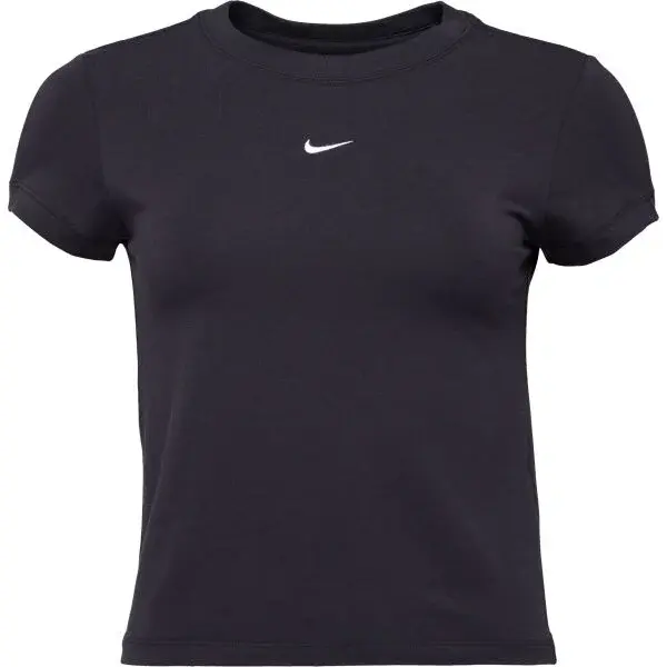 Nike SPORTSWEAR CHILL KNIT Dámské tričko, černá, velikost