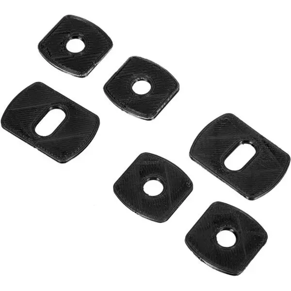 Powerslide TRINITY PITCH CONTROL SET (4KS) Bruslařská podložka, černá, velikost