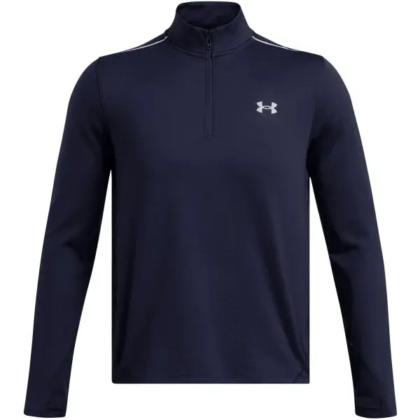 Under Armour VANISH CW 1/4 ZIP Pánská mikina, tmavě modrá, velikost S