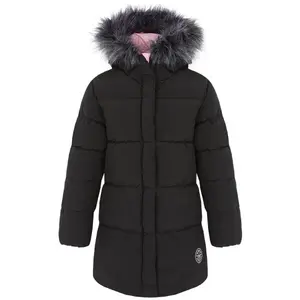 LOAP TORA Dívčí bunda, tmavě šedá, velikost 112-116